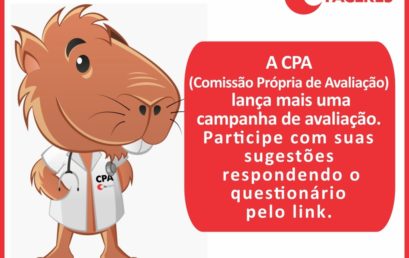 CPA (Comissão Própria de Avaliação) lança mais uma campanha de avaliação