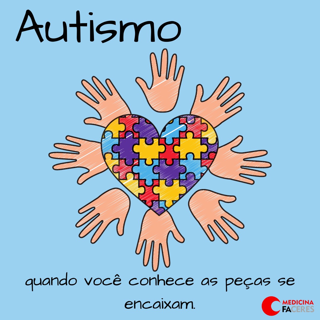 Autismo é tema de campanha de sensibilização desenvolvida em projeto de extensão da FACERES