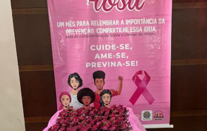 Ações do Outubro Rosa reforçam importância do cuidado com a saúde feminina