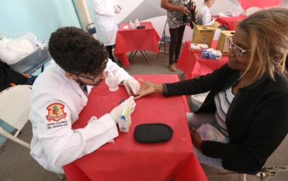 Moradores do município de Guapiaçu recebem atendimento gratuito na 3ª Caravana da Saúde