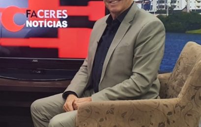 TV FACERES recebe Edinho Araújo, prefeito de São José do Rio Preto, município sede da faculdade de medicina FACERES