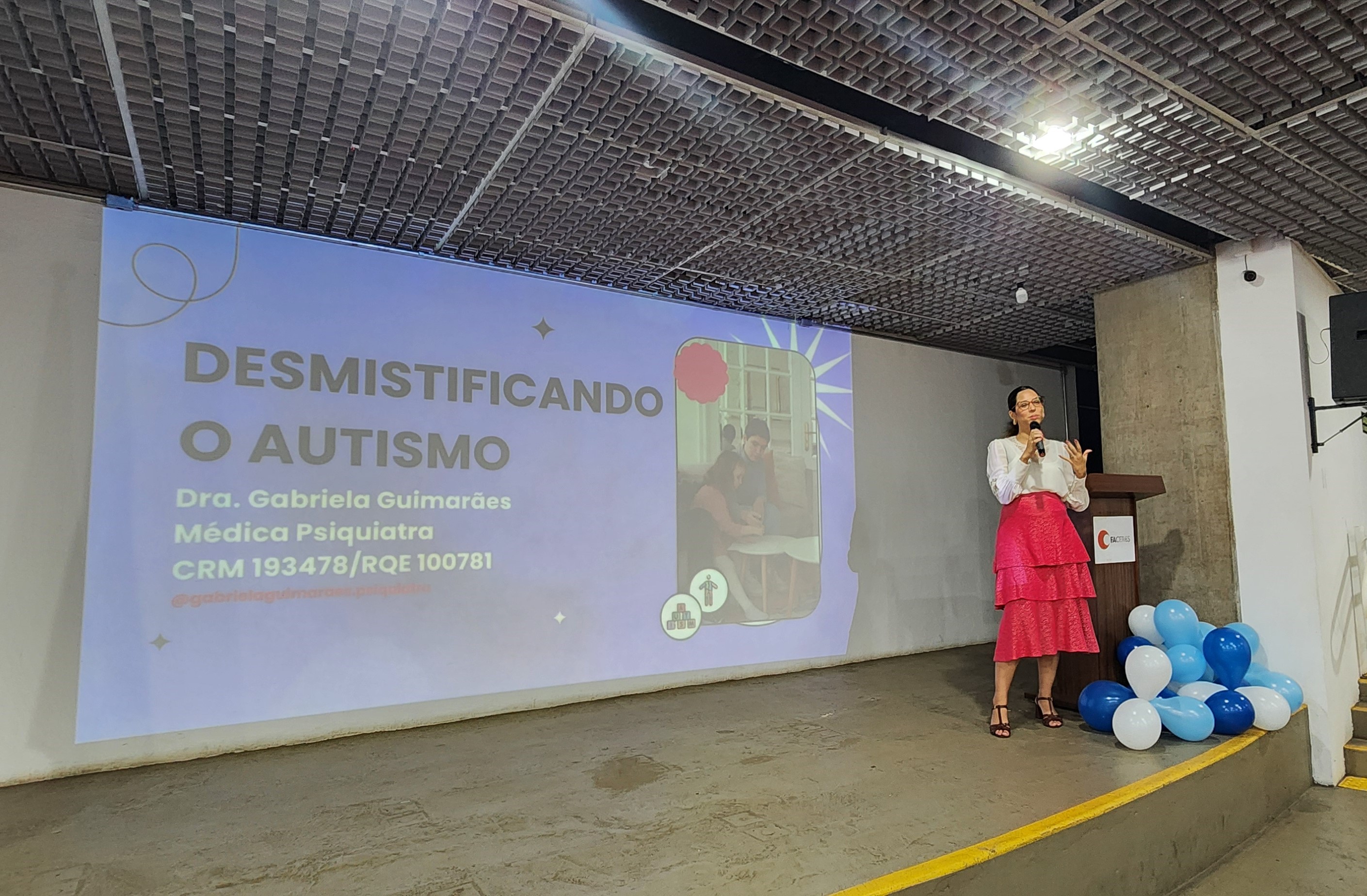 Faculdade de medicina FACERES promove ciclo de palestras sobre conscientização do autismo na infância