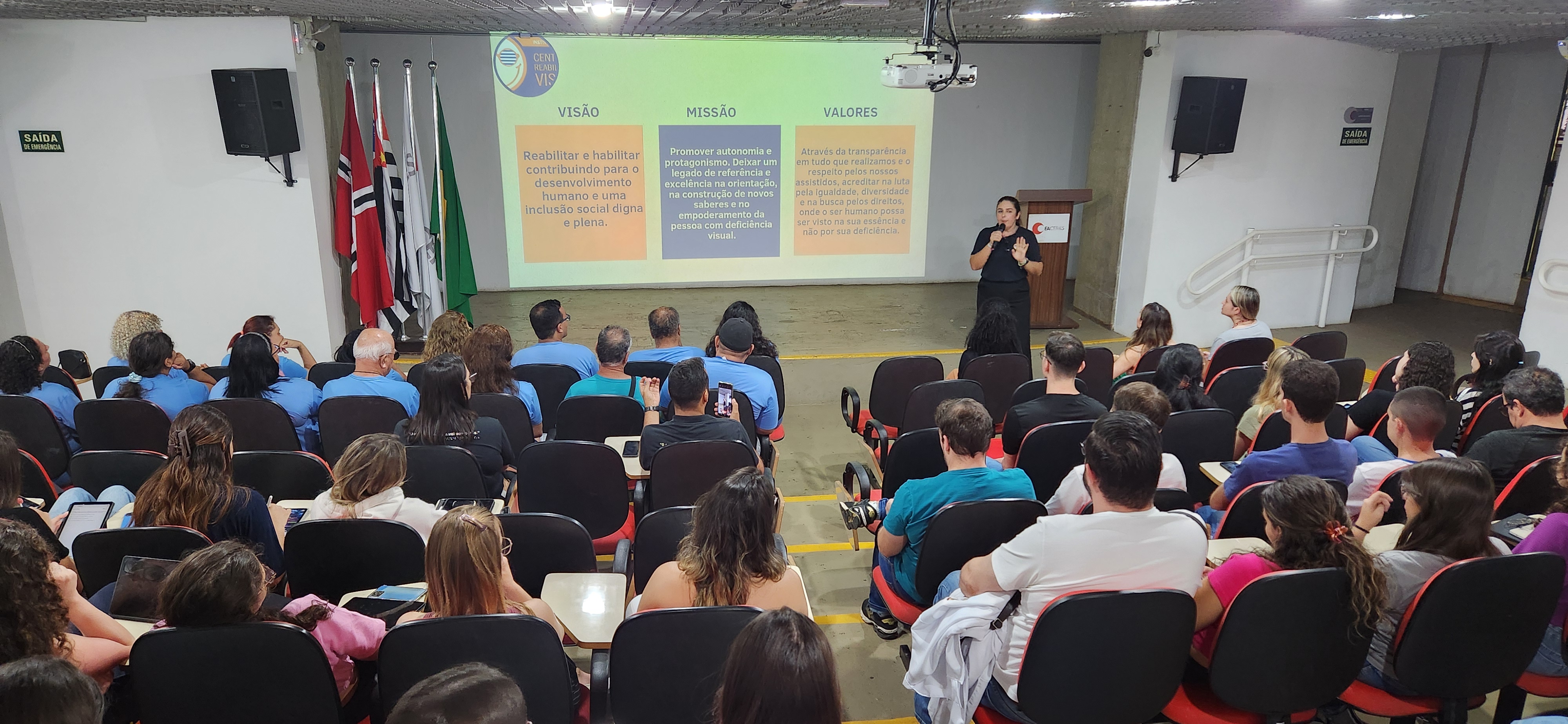 FACERES promove evento inclusivo de extensão sobre capacitismo e direito das pessoas com deficiência visual