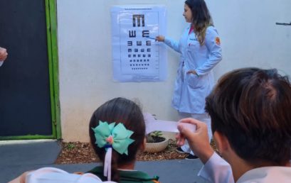 FACERES promove ação de saúde ocular em escolas municipais de Bady Bassitt