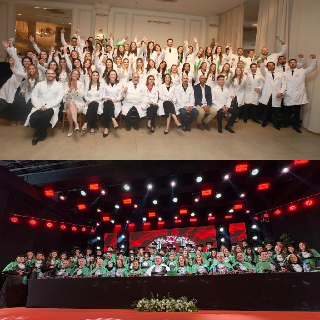 15ª turma de medicina da FACERES conclui graduação com cerimônia oficial e homenagens