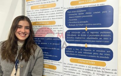 Estudante de medicina da FACERES apresenta trabalho científico sobre sono e autismo no XV Congresso Paulista de Neurologia