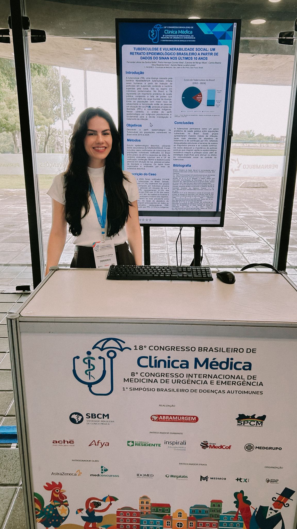 Faculdade de Medicina FACERES marca presença no 18º Congresso Brasileiro de Clínica Médica com apresentação de três trabalhos científicos Faculdade de Medicina FACERES marca presença no 18º Congresso Brasileiro de Clínica Médica com apresentação de três trabalhos científicos