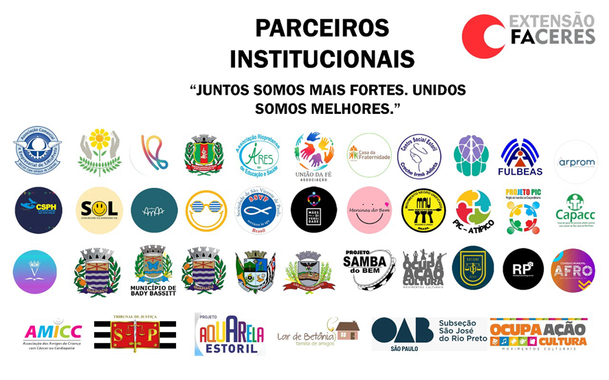 Parceiros Institucionais da FACERES